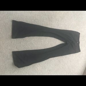 Sz 6 long lulu leggings wide leg